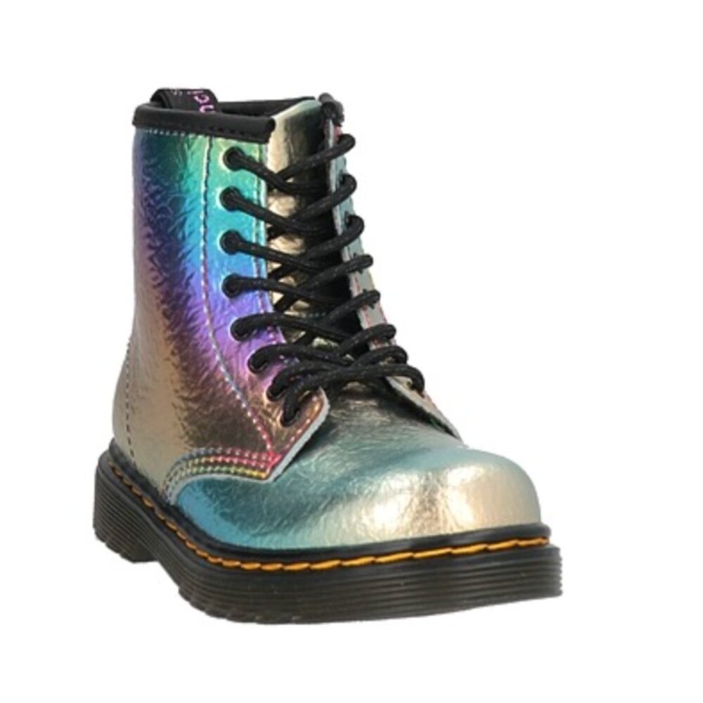 Kids Doc Marten 1460 Iridescent Lace-Up Boots
